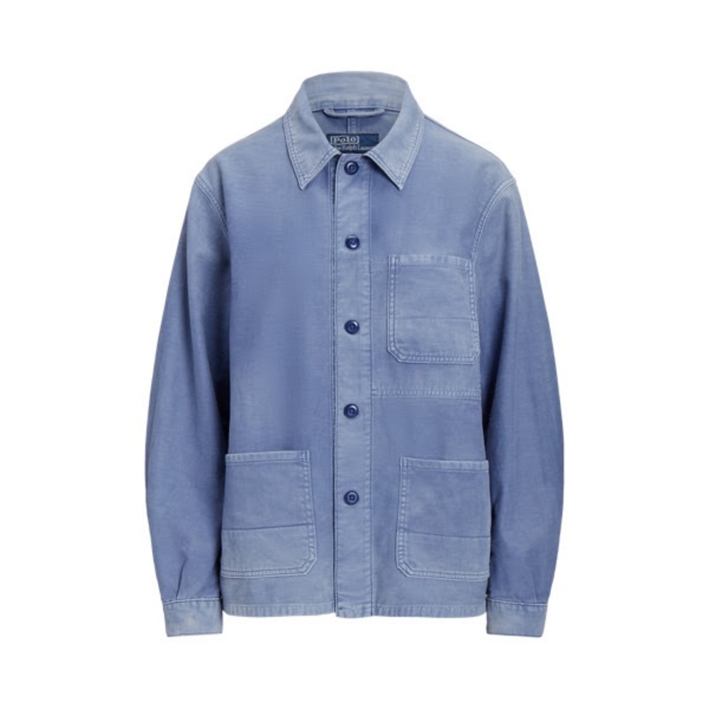 Polo by Ralph Lauren Cotton Chore Jacket in French Workwear Blue, Medium